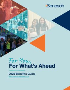 2025 benesch benefits guide cover